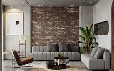 Ấn tượng nội thất biệt thự theo phong cách Industrial độc đáo