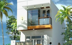 Mẫu thiết kế nhà ống 2 tầng 3 phòng ngủ đang thịnh hành