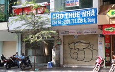 Tăng giá thuê, chủ các mặt bằng nhà phố khó tìm khách