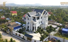 Khám phá mẫu biệt thự 3 tầng tân cổ điển đẹp chuẩn mực
