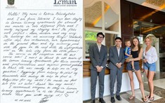 Bức thư tay của cư dân quốc tế và câu chuyện về dịch vụ tại căn hộ cao cấp Léman Luxury 