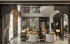 Ngắm không rời mắt căn biệt thự đơn lập phong cách Indochine Luxury