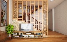 Mẫu vách ngăn phòng khách đẹp, được nhiều người yêu thích hiện nay