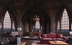 Chất huyền bí của phong cách Gothic trong nội thất
