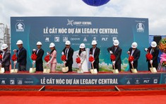 Dự án căn hộ Legacy Central cất nóc vượt tiến độ