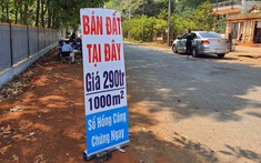 Đất nền ngoại thành giảm nhu cầu mua nhưng giá vẫn tăng mạnh