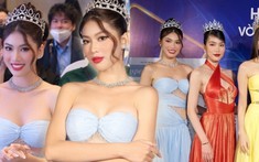 Á hậu Ngọc Thảo 'chiếm spotlight' thảm đỏ Miss World Vietnam: Khi thần thái sắc sảo, khi rạng rỡ 'cực yêu'