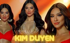 Á hậu Kim Duyên 'bừng sáng' trong đêm Bán kết Miss Supranational 2022