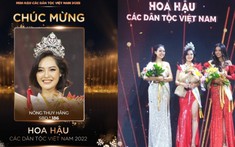 Người đẹp tóc ngắn dân tộc Tày - Nông Thúy Hằng đăng quang 'Hoa hậu các Dân tộc Việt Nam 2022'