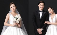 Trọn bộ ảnh cưới 'hết nước chấm' của Đình Tú và Huyền Lizze khiến dân tình đòi 'ăn cưới' gấp