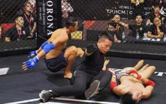 Võ sĩ Việt Nam hóa 'phồng tôm' một đấm khiến đối thủ đo sàn, knock-out sau 23 giây