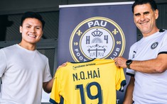 Quang Hải chú ý, HLV Pau FC gửi thông điệp đặc biệt đến 'Messi Việt Nam'