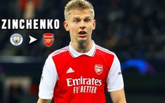 Khóc trong ngày rời Man City, Zinchenko vẫn khẳng định Arsenal là một giấc mơ