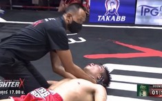 Võ sĩ Thái Lan 'đăng xuất khỏi trái đất' sau khi knock-out