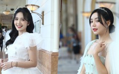 Quỳnh Kool hóa sơn ca lộng lẫy, 'con gái Ngọc Lan' xinh như thiên thần trên thảm đỏ