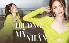 Á hậu Trương Mỹ Nhân khoe chân dài, khóc sưng cả mắt sau khi xem 'Dân chơi không sợ con rơi'
