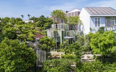 Nhà ở như khu vườn bí ẩn độc nhất vô nhị tại Huế