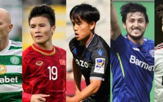 AFC điểm mặt  trong 6 sao châu Á cần chứng tỏ ở châu Âu