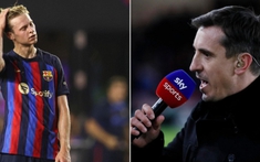 Bức xúc trước tình cảnh De Jong, Gary Neville khuyên hậu bối 'làm tới nơi tới chốn'