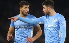 Man City  ở trận Siêu cúp Anh với Liverpool