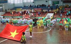 Hấp dẫn ngày khai hội Giải bóng đá Nhi đồng toàn quốc 2022
