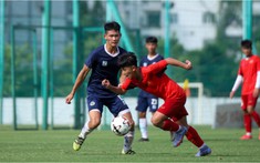 Kết quả U16 Việt Nam - U19 Hà Nội FC: Đẳng cấp chênh lệch, tỉ số cách biệt