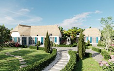 Không gian nghỉ dưỡng phong cách Bungalow độc đáo, rộng 6.000m2