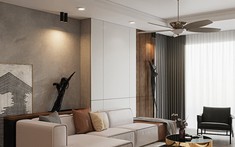 Thiết kế nội thất hiện đại, tươi vui cho căn hộ 3 phòng ngủ