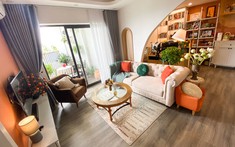 Căn hộ 80m2 ngập tràn sắc màu "Hạnh Phúc"