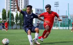 U16 Việt Nam nhận thất bại trước U16 Hà Nội trước giải U16 Đông Nam Á
