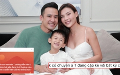 Thúy Diễm lên tiếng về tin đồn ông xã ngoại tình: 'Không có chuyện Lương Thế Thành cặp kè cô gái nào'