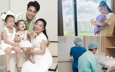 Bà xã Lê Dương Bảo Lâm hạ sinh con thứ 3, tiết lộ diện mạo quý tử chuẩn “cha nào con nấy”
