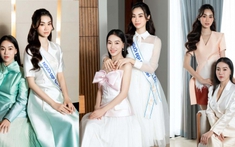 Miss World Vietnam: Người đẹp Bản lĩnh - Thùy Linh tung bộ ảnh 'Girl Boss' cùng 'Bà trùm hoa hậu' Phạm Kim Dung
