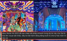 Miss World Vietnam bị tố ăn cắp thiết kế sân khấu ngay đêm chung kết