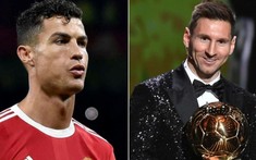 Messi bị loại sốc ở QBV 2022, Ronaldo không danh hiệu vẫn có tên