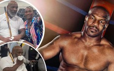 Sau tuyên bố 'cái chết đến rất gần', Mike Tyson yếu đến mức phải ngồi xe lăn 
