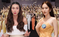 Miss Grand Thùy Tiên 'há hốc mồm' khi Nam Em casting Hoa hậu Hòa bình Việt Nam 2022