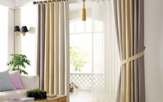6 mẫu rèm cửa chính đẹp không nên bỏ qua