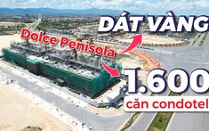 Từng bị “tuýt còi” vì huy động vốn trái phép, dự án dát vàng Dolce Penisola giờ ra sao?