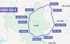 Hà Nội công bố chỉ giới đường đỏ tuyến Vành đai 4, đoạn từ cầu Hồng Hà đến Quốc lộ 18