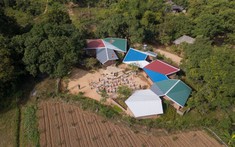 Ngôi trường hệ mái đa sắc như điệu múa của người Thái giữa bản làng tại Sơn La