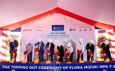 Nam Long cất nóc 3 block Flora Mizuki – Khu đô thị Mizuki Park