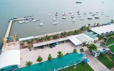Tháo dỡ các hạng mục sai phép tại dự án bến thuyền du lịch Marina