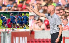 Erik ten Hag 'bắt' các cầu thủ Man United chạy dưới cái nóng 30 độ C
