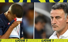 HLV Galtier giải thích tình huống Mbappe ngừng chạy vì không được chuyền