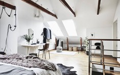 Gợi ý 15 mẫu thiết kế phòng ngủ trên gác mái đẹp, độc đáo