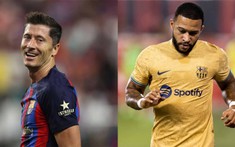 Lewandowski khiến Depay 'nuốt ngược nước mắt'; Barca đón chào 'nhà vua' UCL