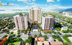 Khai trương căn hộ mẫu và cất nóc tòa The Sky – Luxcity Cẩm Phả