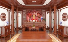 10 mẫu thiết kế phòng thờ đẹp, trang nghiêm, hợp phong thủy