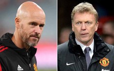 Ten Hag đang đi vào đúng 'vết xe đổ' cách đây 9 năm của David Moyes